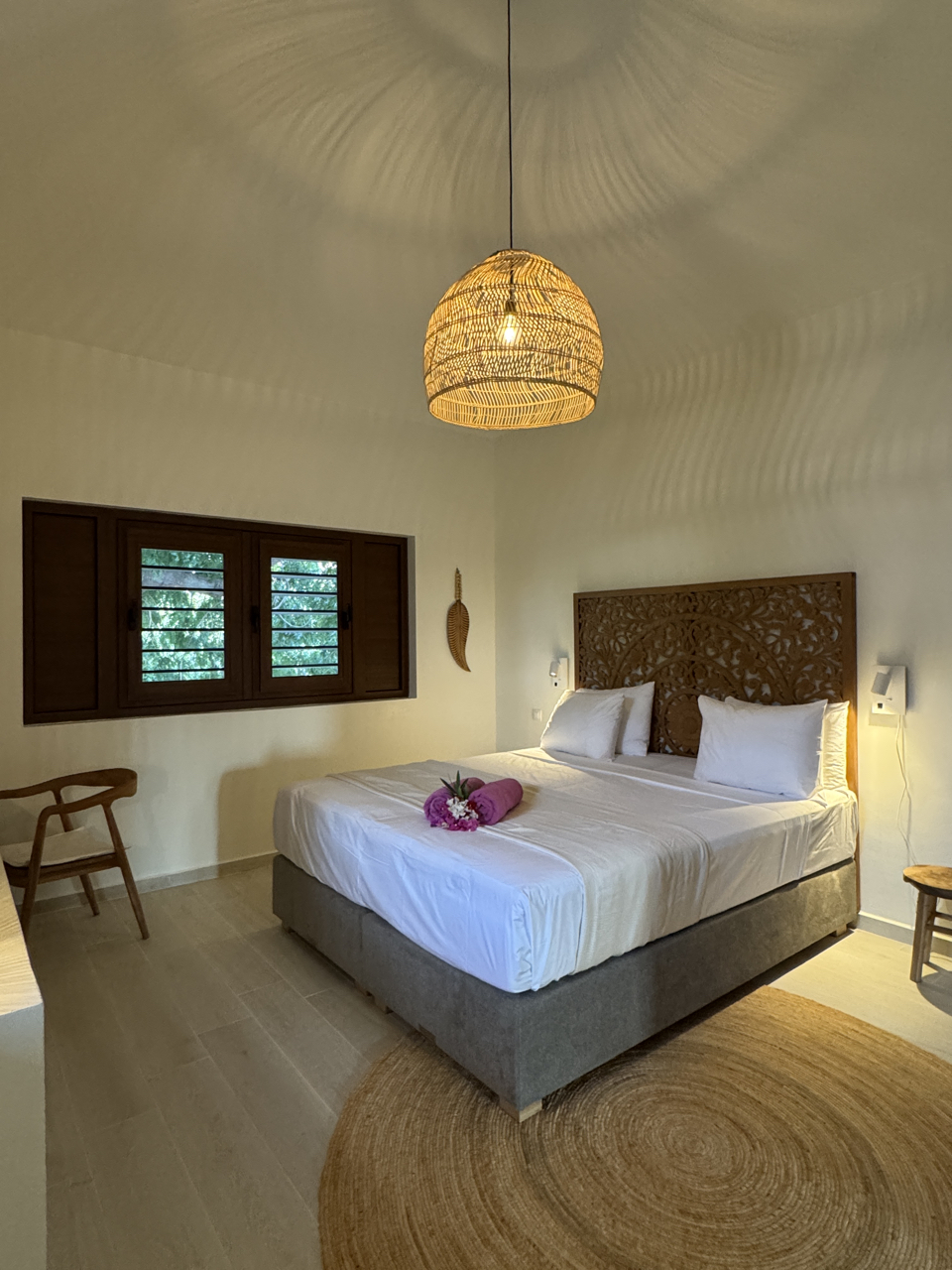 All 4 bedrooms are equally equipped