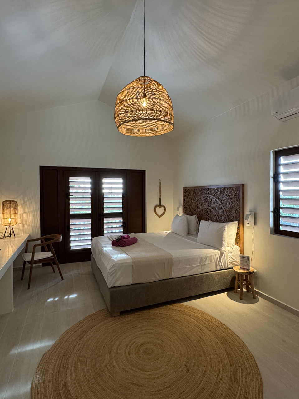 All 4 bedrooms are equally equipped